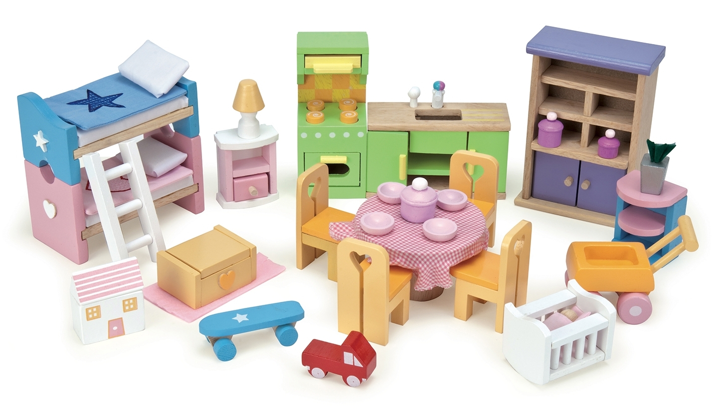 Le toy van furniture set new arrivals